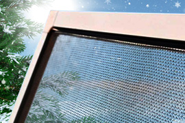Москитные сетки на окнах в зимний период. Снимать или нет? Люберцы