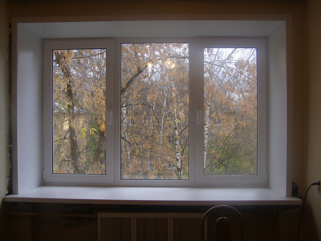 Готовые пластиковые окна для дачи и дома Люберцы